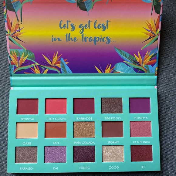 Hot Tropic 2 Eyeshadow Pallet - Picture 2 of 2
